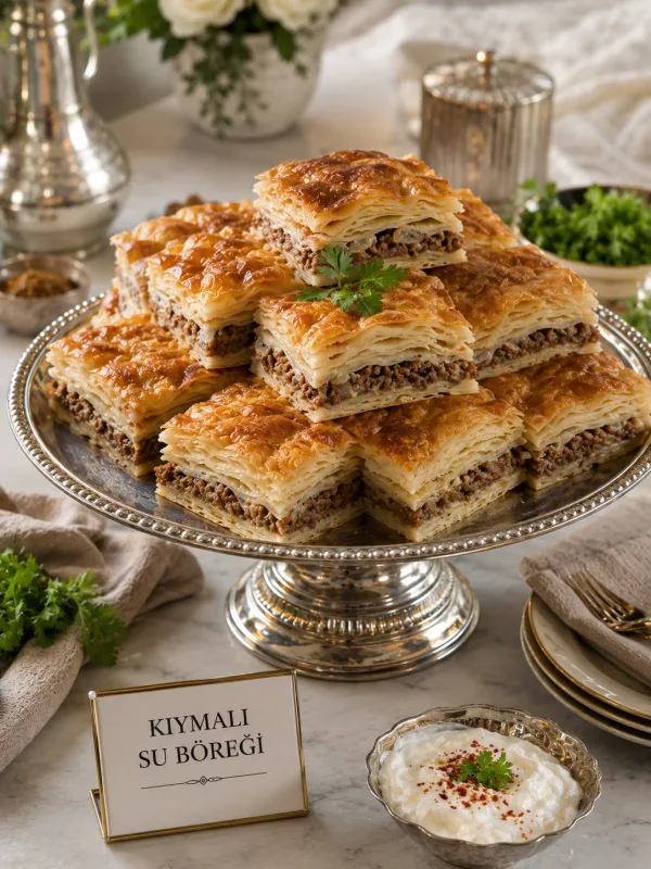 Kıymalı Su Böreği